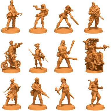 Zombicide 2ème Edition : Saison 1 - Survivants de Chronicles - Extension - Jeux de société - Cmon