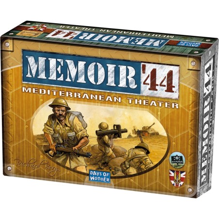 Mémoire 44 - Théatre Méditerranéen - Jeu d'histoire - Days of Wonder