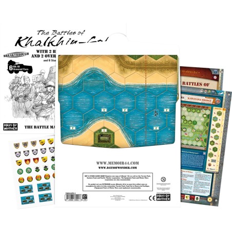 Mémoire 44 : La bataille de Khalkhin Extension - Jeux de société - Days of Wonder