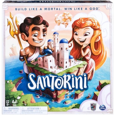 Santorini - jeu de stratégie et de construction Asmodée - Spin Master