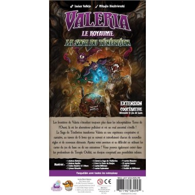 Valéria: Le Royaume – La Saga du Ténébréon - Jeux de société - Lucky Duck Games