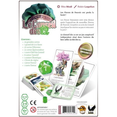 Le Conseil des 12 - Jeux de société - Lucky Duck Games