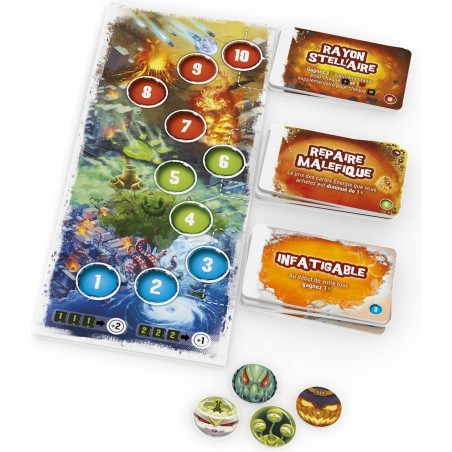 King of Tokyo - Micro Extension: Encore Plus Méchant - Jeux de société - Iello