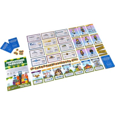 Fantastiques Fabriques – Extension Manufactions - Jeux de société - Lucky Duck Games