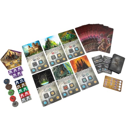 Les Sombres Royaumes de Valeria - Extension L’éveil des Titans - Jeux de société - Lucky Duck Games
