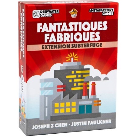 Fantastiques Fabriques – Extension Subterfuge - Jeux de société - Lucky Duck Games