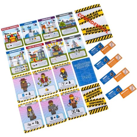 Fantastiques Fabriques – Extension Subterfuge - Jeux de société - Lucky Duck Games