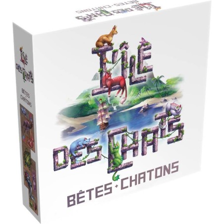 L'Île des Chats - Bêtes et Chatons - Jeux de société - Lucky Duck Games