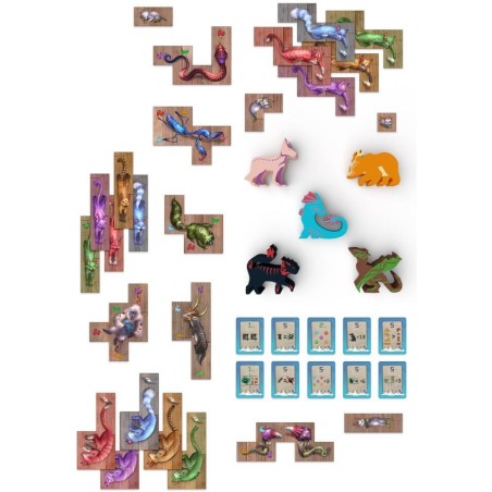 L'île des Chats - Pack Kickstarter n°2 - Jeux de société - Lucky Duck Games