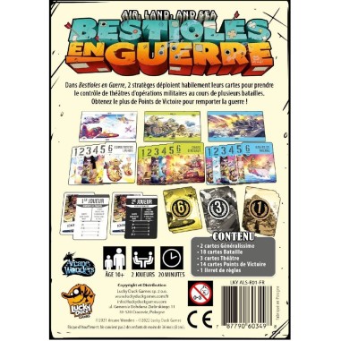 Air, Land & Sea: Bestioles en Guerre - Arcane Wonders - Jeux de société - Lucky Duck Games