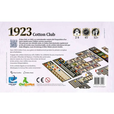 1923: Cotton Club - Jeux de société - Origames