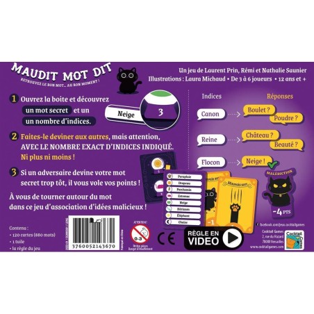 Maudit Mot Dit - Jeux de société - Cocktail Games