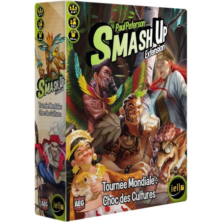 Smash Up - Tournée Mondiale: Choc des Cultures - Jeux de société - Iello
