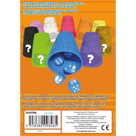 Perudo Jumbo - jeu d'ambiance de dé et de bluff - Asmodée
