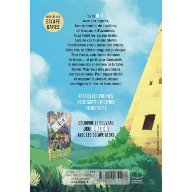 Unlock! Les Escape Geeks - Échappe-toi du donjon! - Jeux de société - Rageot