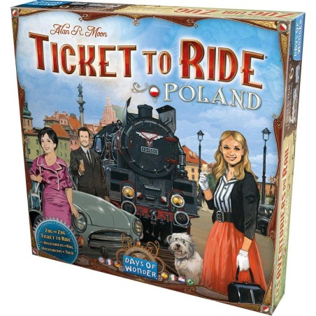 Les Aventuriers du Rail - Pologne - Jeux de société - Days of Wonder