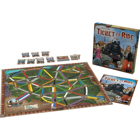 Les Aventuriers du Rail - Pologne - Jeux de société - Days of Wonder