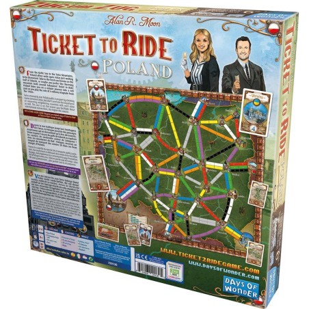 Les Aventuriers du Rail - Pologne - Jeux de société - Days of Wonder