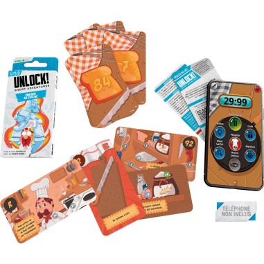 Unlock! Short Adventures: Panique en Cuisine! - Jeux de société - Space Cowboys