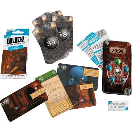 Unlock! Short Adventures: Le Donjon de Doo-Arann - Jeux de société - Space Cowboys