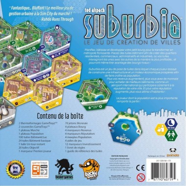 Suburbia - Jeux de société - Lucky Duck Games