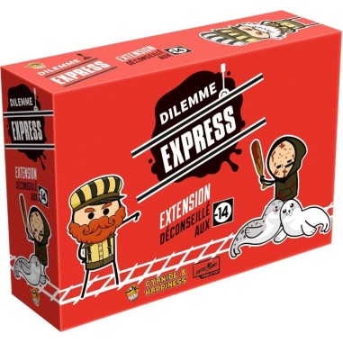Dilemme Express - Extension Déconseillé aux -14 ans - Jeux de société - Lucky Duck Games