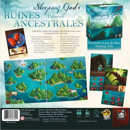 Sleeping Gods: Extension Ruines Ancestrales - Jeux de société - Lucky Duck Games