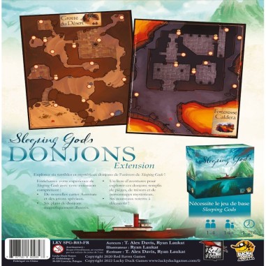 Sleeping Gods - Extension Donjons - Jeux de société - Lucky Duck Games