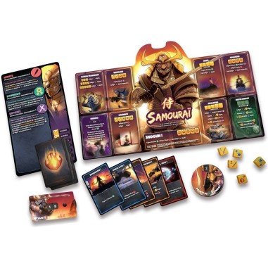 Dice Throne S2- As de la gâchette vs Samouraï - Jeux de société - Lucky Duck Games