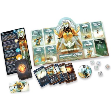 Dice Throne S2- Séraphine vs Reine Vampire - Jeux de société - Lucky Duck Games