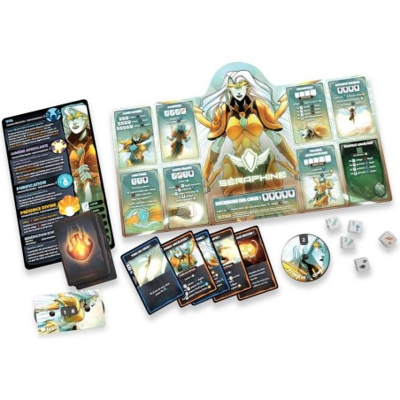 Dice Throne S2- Séraphine vs Reine Vampire - Jeux de société - Lucky Duck Games