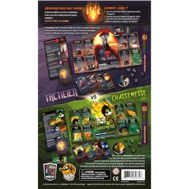 Dice Throne S2- Tacticien vs Chasseresse - Jeux de société - Lucky Duck Games