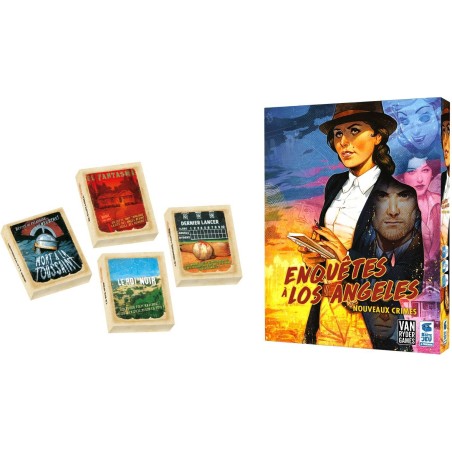 Enquêtes à Los Angeles - Nouveaux Crimes - Jeux de société - La Boite de Jeu