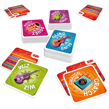 Zik - Nouvelle édition - Jeux de société - Flip Flap Éditions
