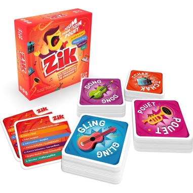 Zik - Nouvelle édition - Jeux de société - Flip Flap Éditions