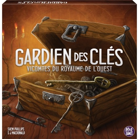 Vicomtes du Royaume de l'Ouest - Gardien des Clés - Pixie Games - Jeux de société - Garphill Games