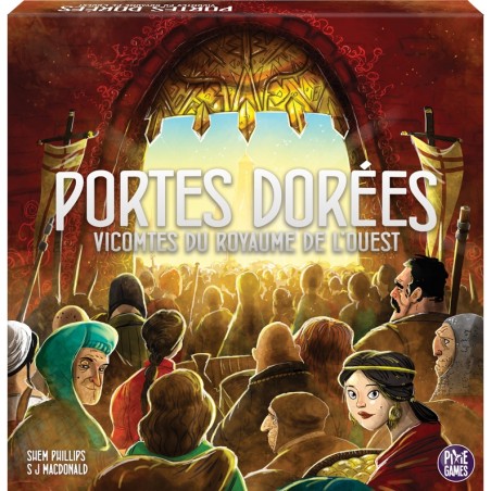 Vicomtes du Royaume de l'Ouest - Portes Dorées - Pixie Games - Jeux de société - Garphill Games