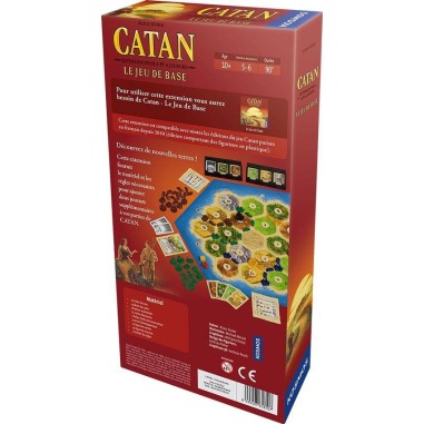 Catan - Extension 5-6 joueurs - Jeu de société - Kosmos