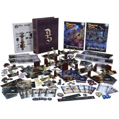 Dungeon Saga : la quête du Roi Nain - Jeux de société - Mantic