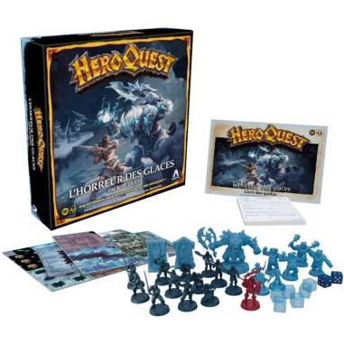 HeroQuest : L'horreur des Glaces - Extension - Jeux de société - Hasbro