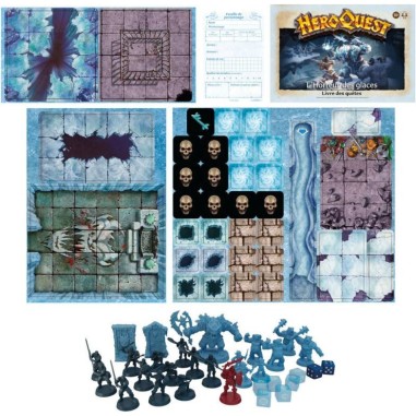 HeroQuest : L'horreur des Glaces - Extension - Jeux de société - Hasbro