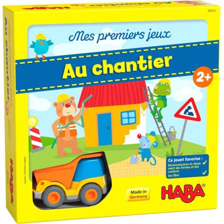 Mes Premiers Jeux - Au Chantier - Jeux de société - Haba