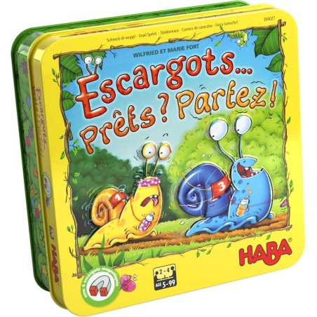 Escargots… Prêts ? Partez ! - Jeu de société - Haba