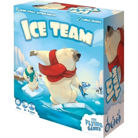 Ice team - jeu de déplacement 2 joueurs - The Flying Games