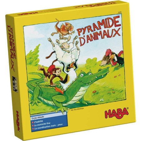 Pyramide d'Animaux - Multilingue - Jeu de société - Haba
