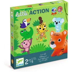 Little action - jeux de défis pour les 2/5 ans - Djeco