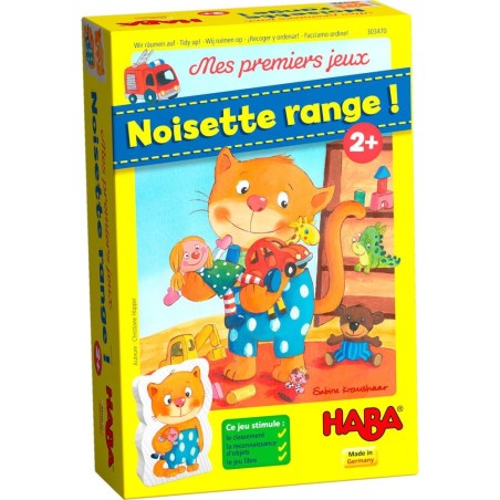 Mes Premiers Jeux - Noisette Range! - Jeu de société - Haba