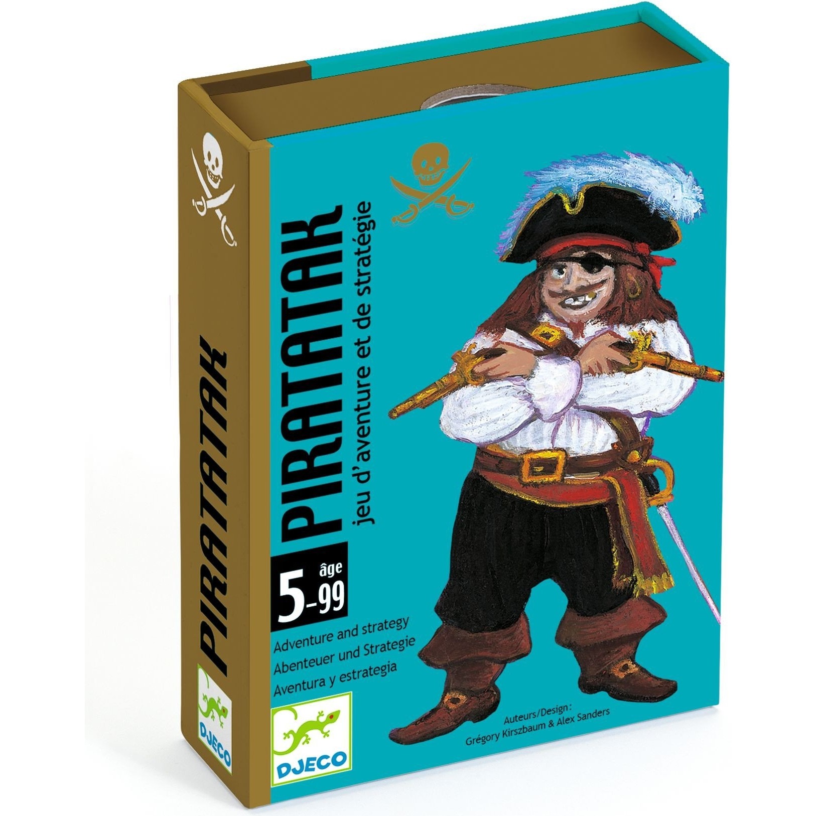 Jeu d'aventures et de stratégie piratatak, Djeco