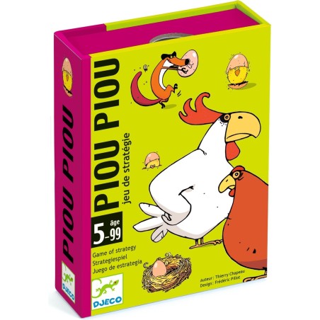 Jeux de Cartes - Piou-piou - Jeu de société - Djeco