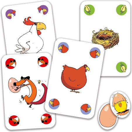 Jeux de Cartes - Piou-piou - Jeu de société - Djeco